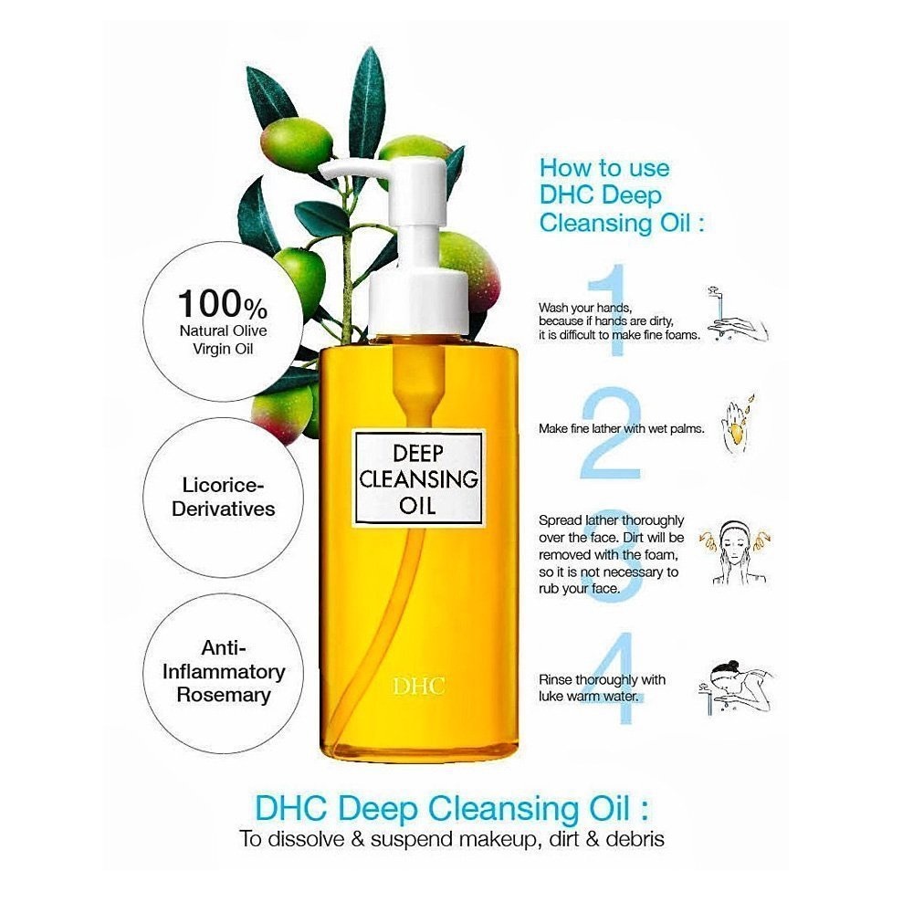 DHL CLEANSING OIL MAKE UP REMOVER NEW JAPAN J-BEAUTY